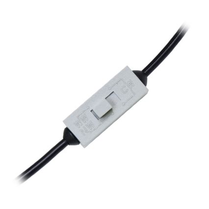 Вбудований стельовий LED світильник для ванної RAFA LED/6W/230V 3000/4000/6000K 12x12 cm IP44 чорний