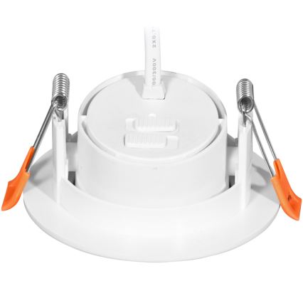 Стельовий вбудований LED світильник з регулюванням яскравості ZITA LED/3/5/7W/230V 3000/4000/6000K діаметр 9 см білий