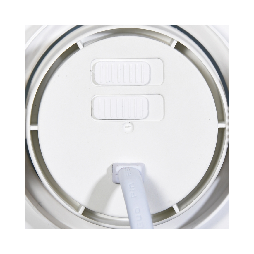 Стельовий вбудований LED світильник з регулюванням яскравості ZITA LED/3/5/7W/230V 3000/4000/6000K діаметр 9 см білий