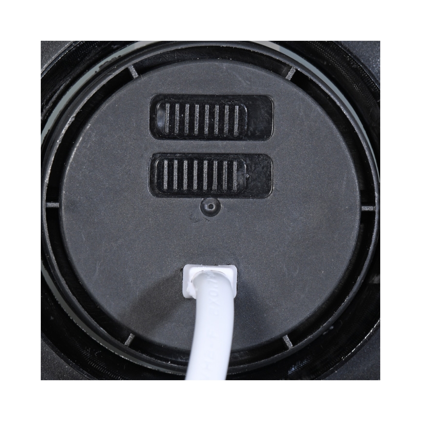 Светодиодный встроенный светильник с регулированием яркости ZITA LED/3/5/7W/230V 3000/4000/6000K диаметр 9 см черный