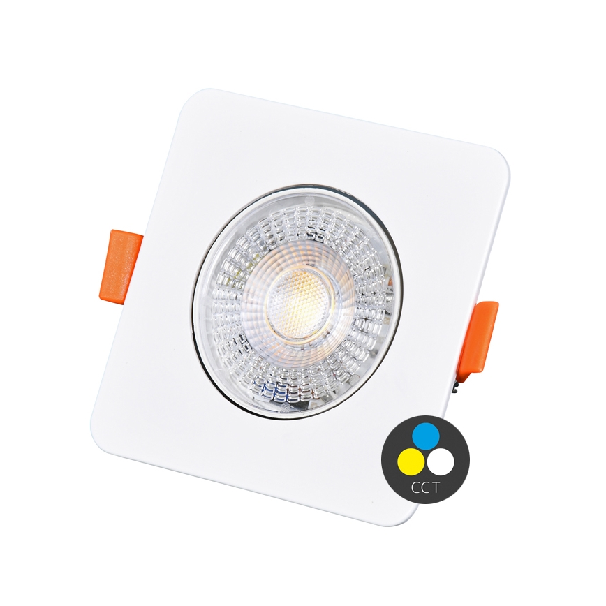Светодиодный встроенный светильник с регулированием яркости KENT LED/3/5/7W/230V 3000/4000/6000K 9x9 см белый