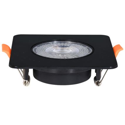 Стельовий вбудований LED світильник з регулюванням яскравості KENT LED/3/5/7W/230V3000/4000/6000K 9x9 см чорний