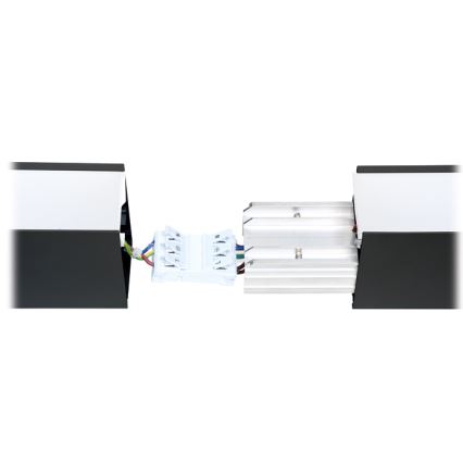 Светодиодный потолочный светильник DONAR LED/28W/230V 4000K 120 см черный