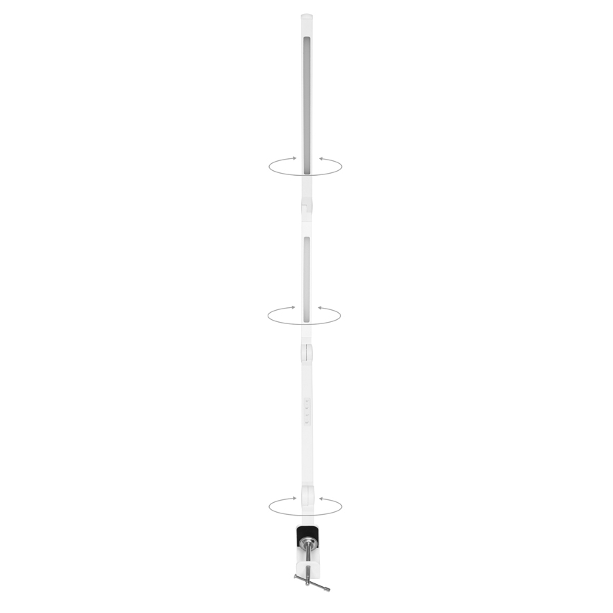 Настільна LED лампа з регулюванням яскравості SPACE LED/8W + LED/11W/230V 3000-6000K білий