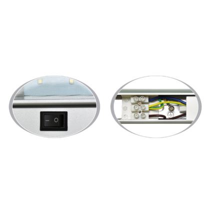 Світлодіодне кухонне освітлення для підсвітки стільниці GANYS LED/10W/230V