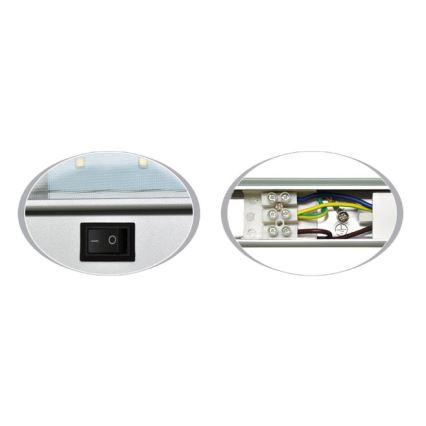 LED світильник для підсвітки стільниці GANYS LED/15W/230V