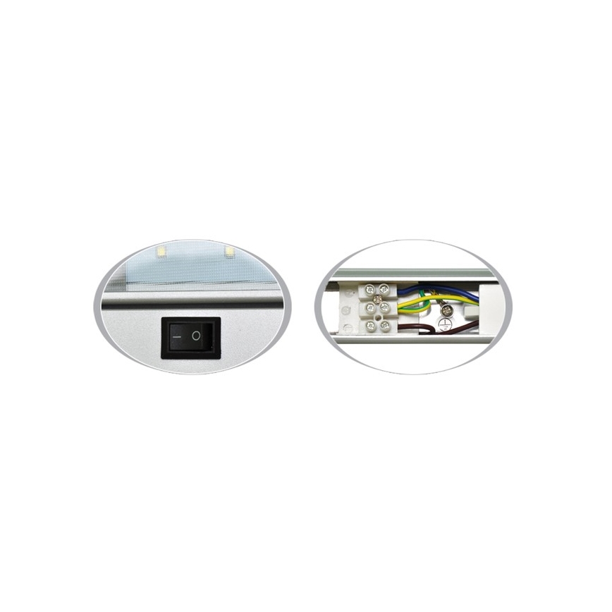 LED світильник для підсвітки стільниці GANYS LED/15W/230V