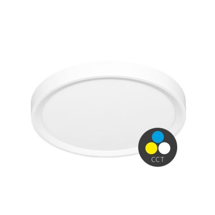 Стельовий LED світильник SALY LED/32W/230V 3000/4000/6000K діаметр 40 см IP40 білий