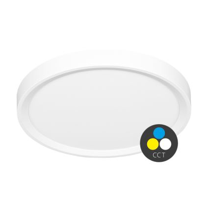 Стельовий LED світильник SALY LED/40W/230V 3000/4000/6000K діаметр 50 см IP40 білий