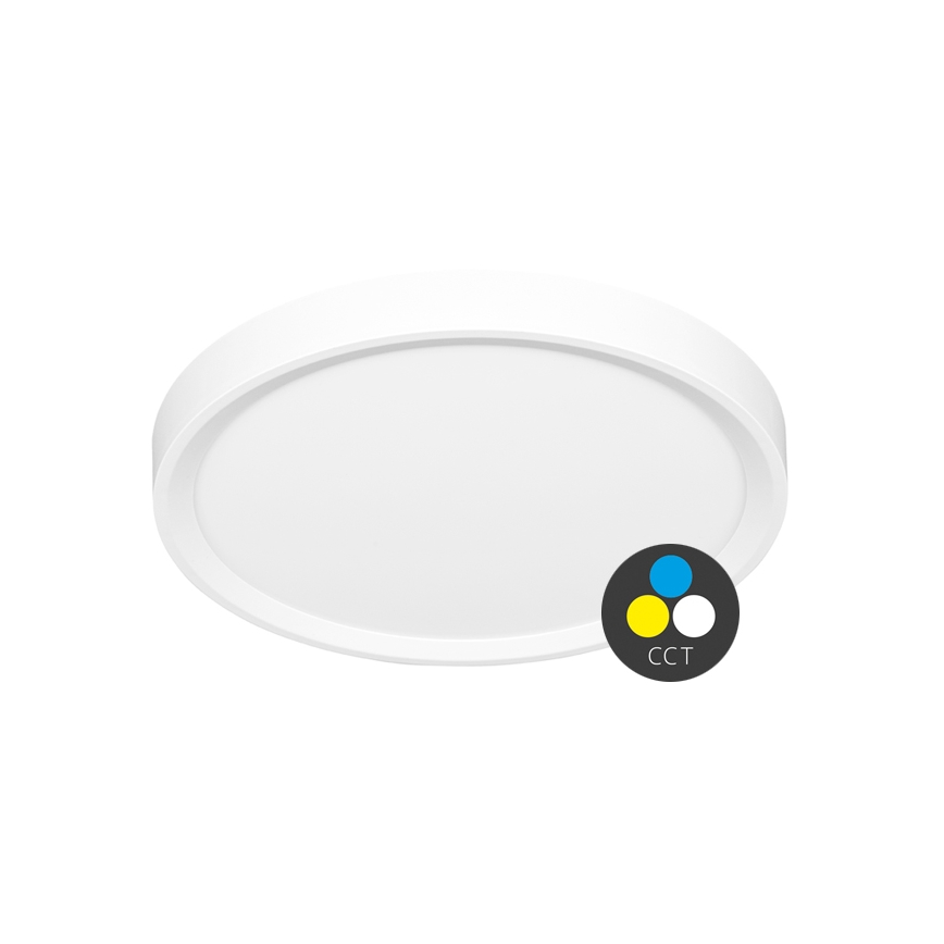 Стельовий LED світильник SALY LED/40W/230V 3000/4000/6000K діаметр 50 см IP40 білий
