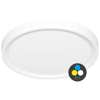 Стельовий LED світильник SALY LED/50W/230V 3000/4000/6000K діаметр 60 см IP40 білий