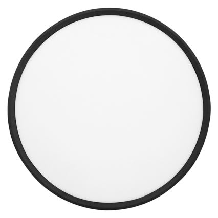 Стельовий LED світильник SALY LED/50W/230V 3000/4000/6000K діаметр 60 см IP40 чорний