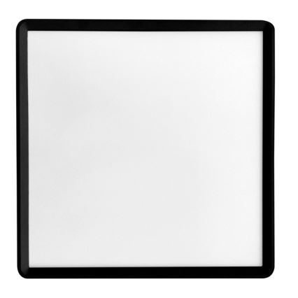 Светодиодный потолочный светильник TERY LED/24W/230V 3000/4000/6000K 30x30 см IP40 черный