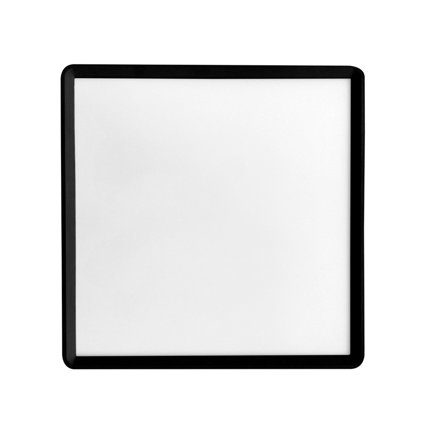 Светодиодный потолочный светильник TERY LED/24W/230V 3000/4000/6000K 30x30 см IP40 черный