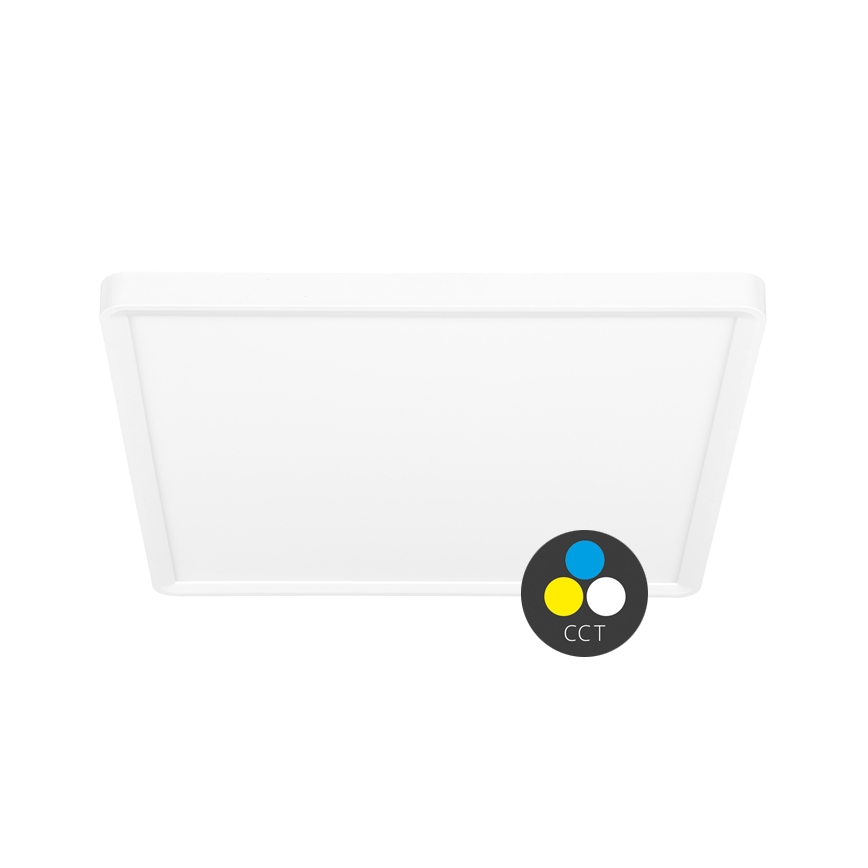 Стельовий LED світильник TERY LED/40W/230V 3000/4000/6000K 50x50 см IP40 білий
