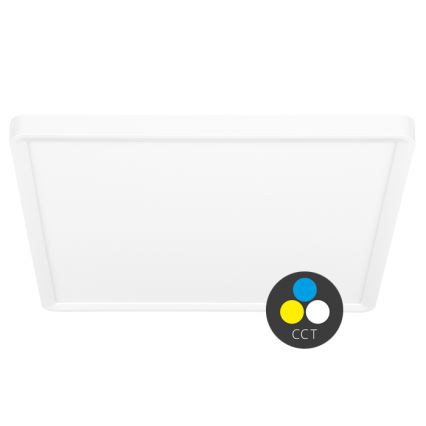 Светодиодный потолочный светильник TERY LED/40W/230V 3000/4000/6000K 50x50 см IP40 белый