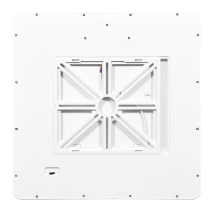Стельовий LED світильник TERY LED/40W/230V 3000/4000/6000K 50x50 см IP40 чорний