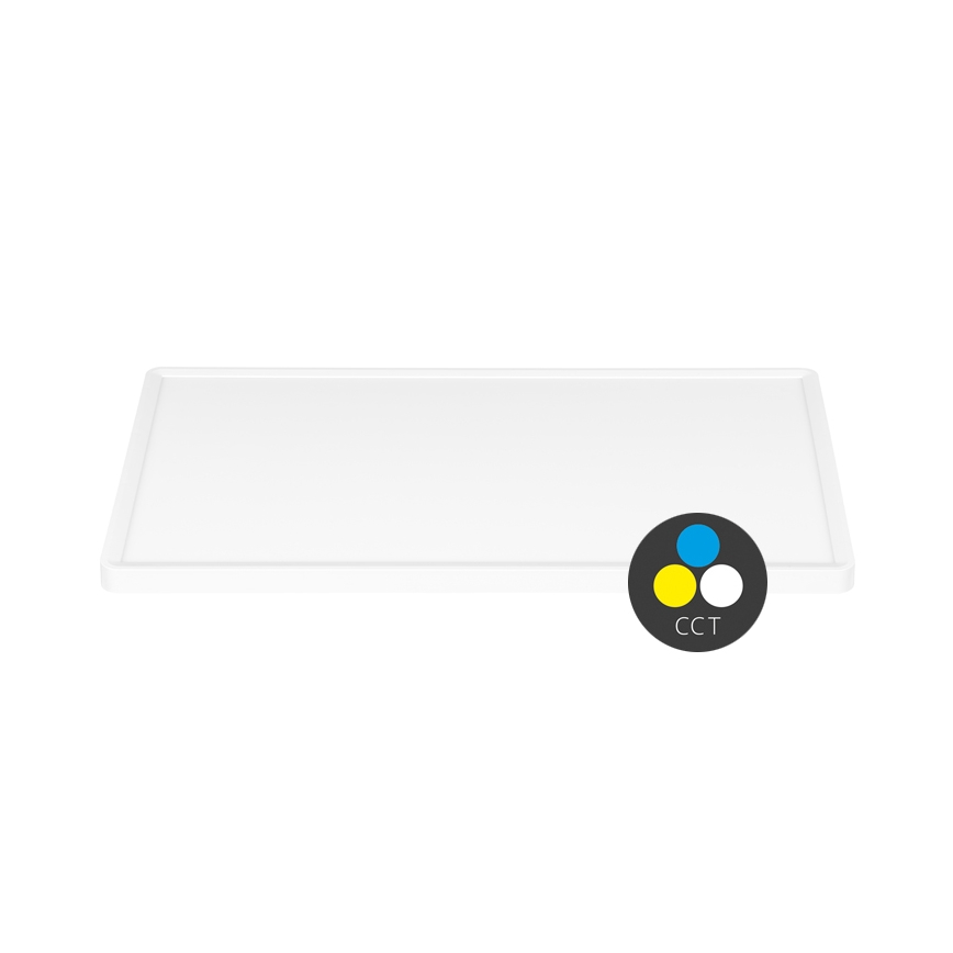 Стельовий LED світильник TERY LED/50W/230V 3000/4000/6000K 90x60 см IP40 білий