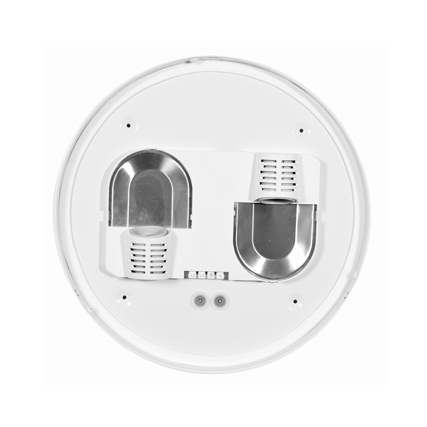 Зовнішній стельовий світильник HECTOR 2xE27/60W/230V діаметр 40 см IP44 опал білий