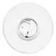 Светодиодный потолочный светильник для ванной комнаты LIRA LED/12W/230V 4000K диаметр 25 см IP44 белый
