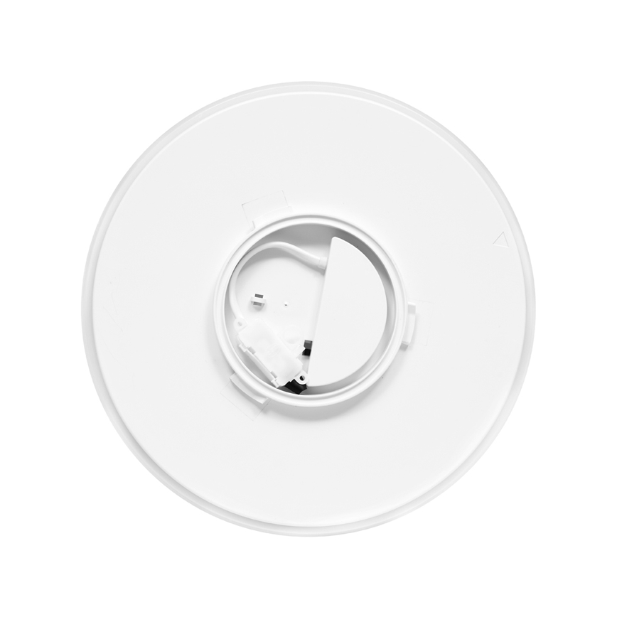Світлодіодний стельовий світильник для ванної кімнати LIRA LED/12W/230V 4000K діаметр 25 см IP44 чорний
