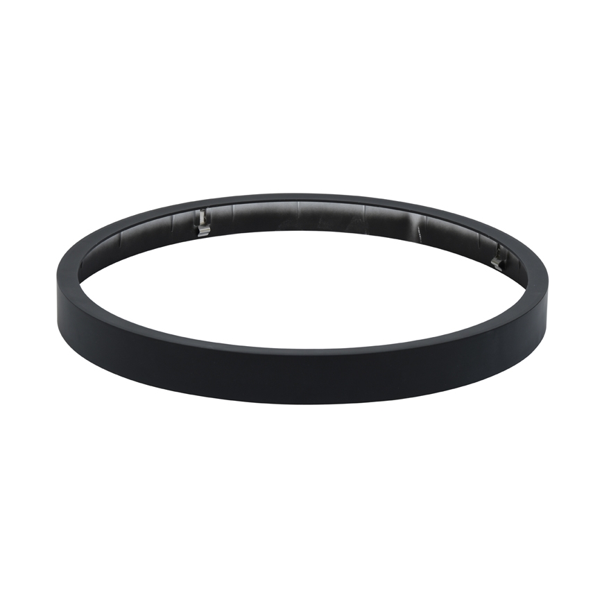 Світлодіодний стельовий світильник для ванної кімнати LIRA LED/18W/230V 4000K діаметр 29,5 см IP44 чорний