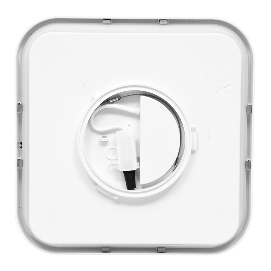Світлодіодний стельовий світильник для ванної кімнати LUKY LED/12W/230V 4000K 25x25 см IP44 білий