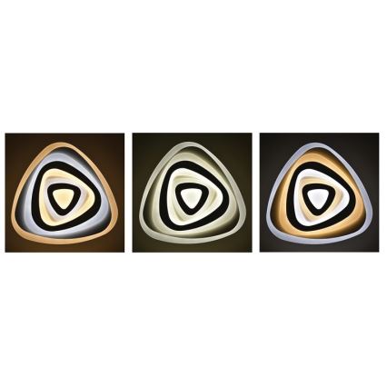 Светодиодный потолочный светильник с регулированием яркости VELA LED/60W/230V 2700-6500K + дистанционное управление