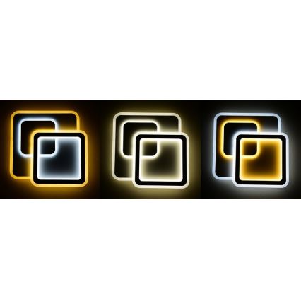 Світлодіодний стельовий світильник з регульованою яскравістю REST LED/80W/230V + дистанційне керування