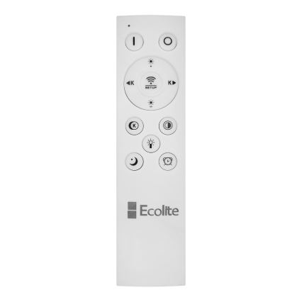Стельовий LED світильник з регулюванням яскравості ECHO LED/90W/230V 2700-6500K + пульт дистанційного керування