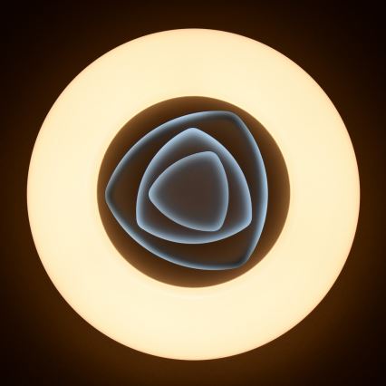 LED світильник з регулюванням яскравості DONUT LED/80W/230V 3000-6500K круглий + пульт дистанційного керування