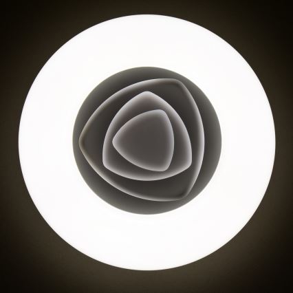 LED світильник з регулюванням яскравості DONUT LED/80W/230V 3000-6500K круглий + пульт дистанційного керування