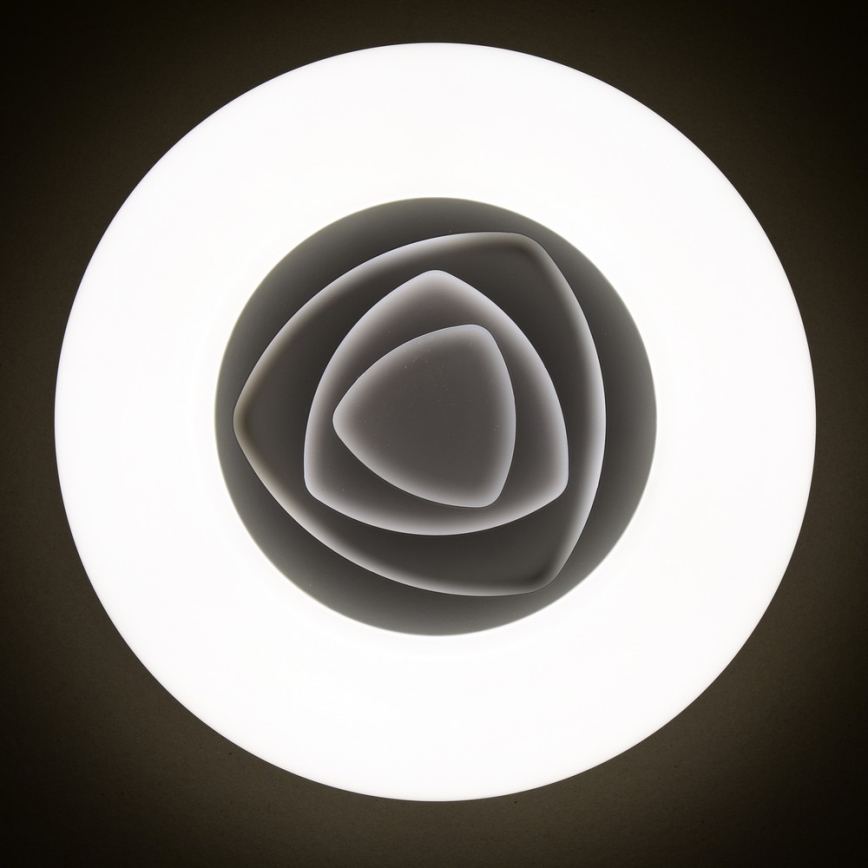 LED світильник з регулюванням яскравості DONUT LED/80W/230V 3000-6500K круглий + пульт дистанційного керування
