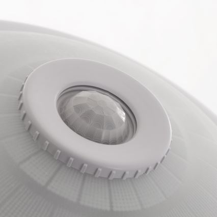 Стельовий світильник з PIR датчиком VERA 2xE27/60W/230V