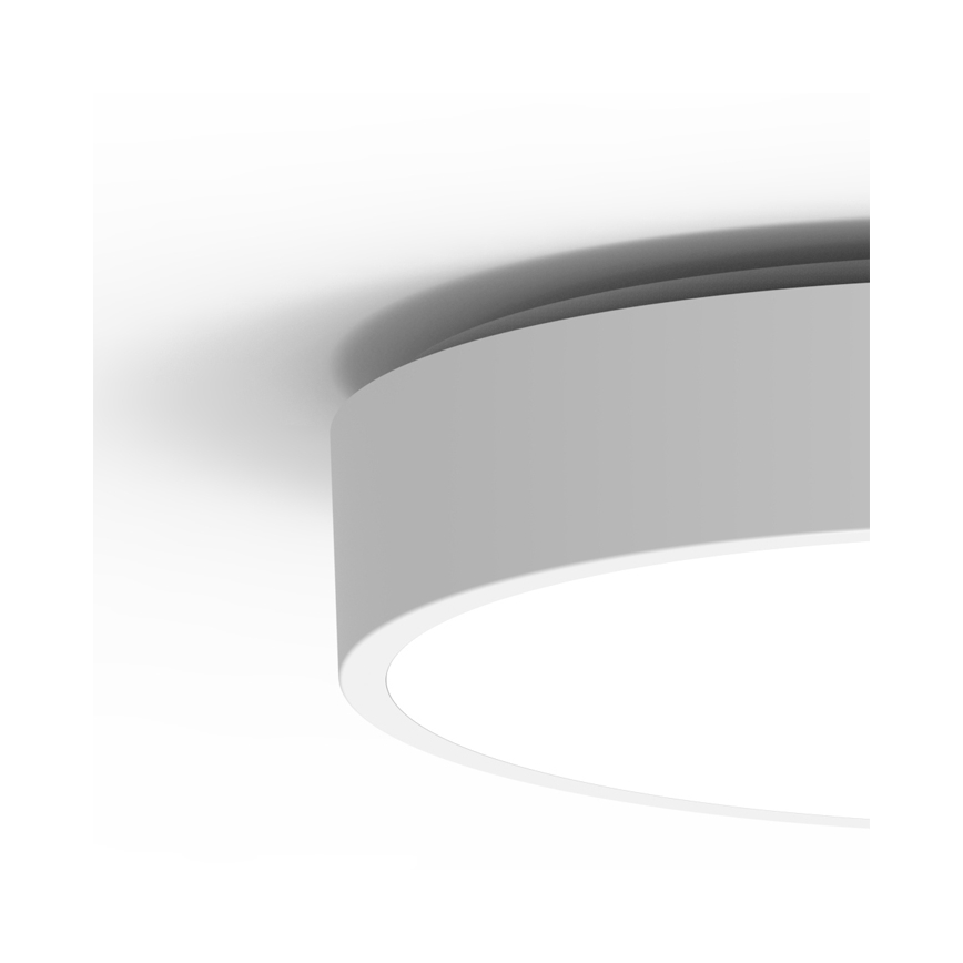 Вуличний світлодіодний стельовий світильник з датчиком MARTIN LED/15W/230V 3000/4000K діаметр 30 см IP65 білий