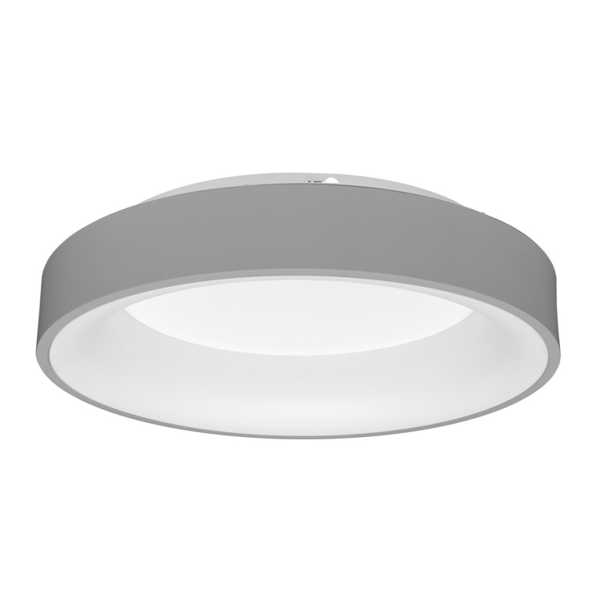 Стельовий LED світильник з регулюванням яскравості NEST LED/40W/230V 3000-6500K сірий + дистанційне керування