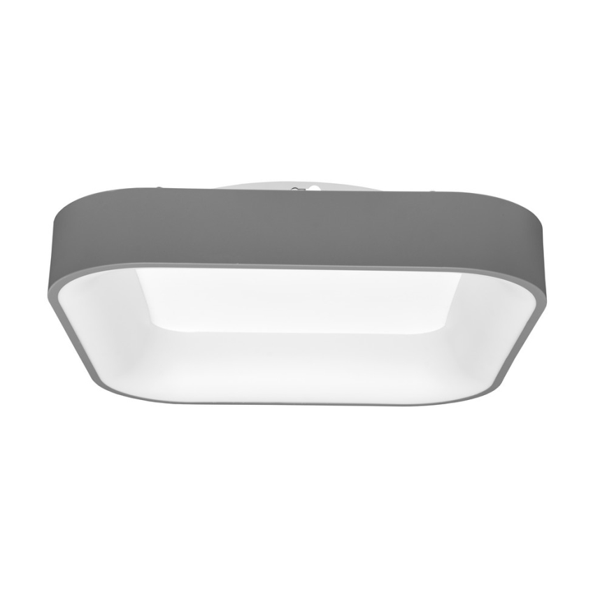 LED Стельовий світильник з регулюванням яскравості NEST LED/40W/230V 3000-6500K сірий + дистанційне керування