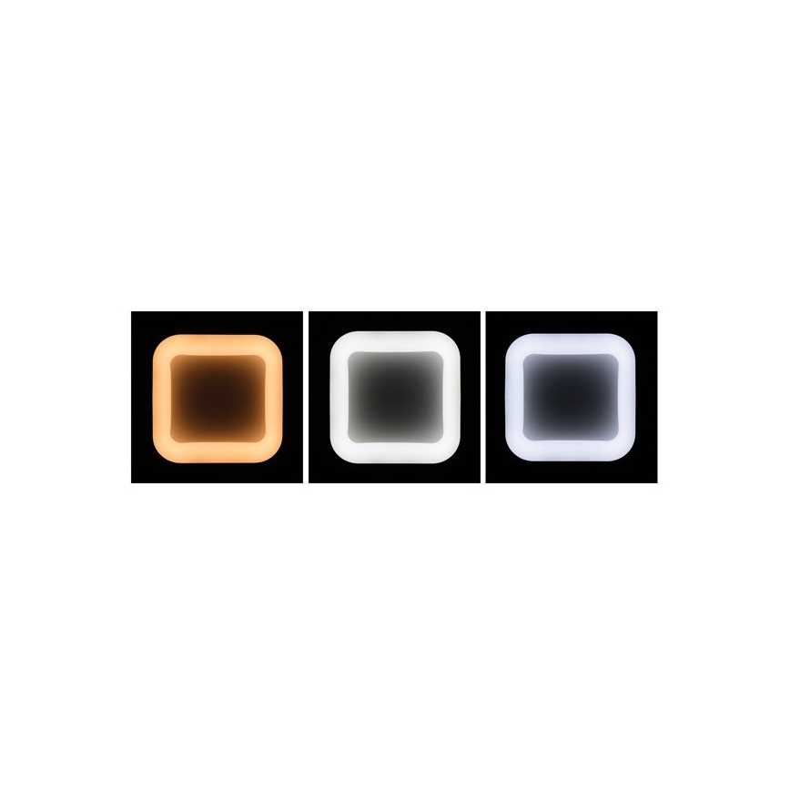 LED Стельовий світильник з регулюванням яскравості NEST LED/40W/230V 3000-6500K сірий + дистанційне керування