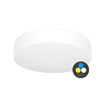 Світлодіодний стельовий світильник для ванної кімнати MAKARON LED/24W/230V 3000/4000/6000K діаметр 30 см IP44 білий