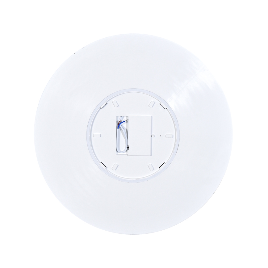 Світлодіодний стельовий світильник для ванної кімнати MAKARON LED/24W/230V 3000/4000/6000K діаметр 30 см IP44 чорний