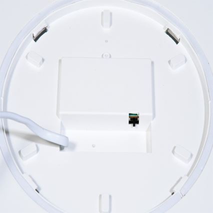 Світлодіодний стельовий світильник для ванної кімнати MAKARON LED/24W/230V 3000/4000/6000K діаметр 30 см IP44 чорний