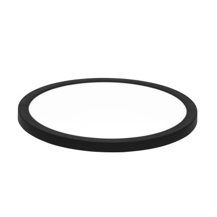 Светодиодный встроенный светильник с регулированием яркости и датчиком LEXA LED/6/12/18W/230V 3000/4000/6000K диаметр 22,5 см черный