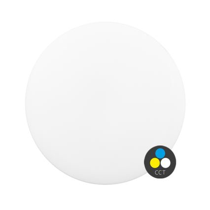 Світлодіодний стельовий світильник для ванної кімнати DISK LED/12W/230V 3000/4000/6500K діаметр 23 см IP44 білий