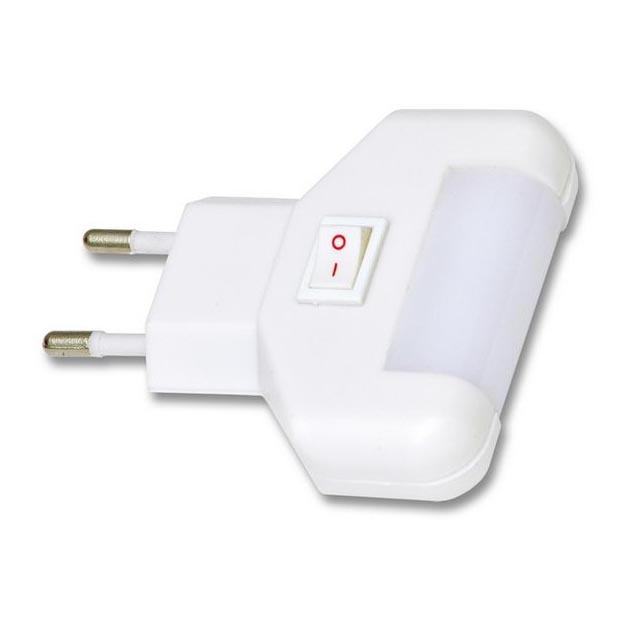 Ecolite XESDEN-1W - Светодиодный навигационный светильник в розетку LED/0,4W/230V