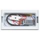 Вуличний світлодіодний настінний світильник BRICK 2xLED/6W/230V 3000/4000/6500K IP65 білий