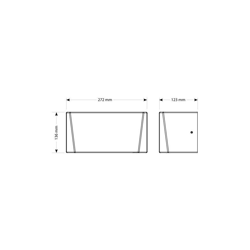 EcoStep 10307 - Сушилка для рук R4.1 720W/230V белая
