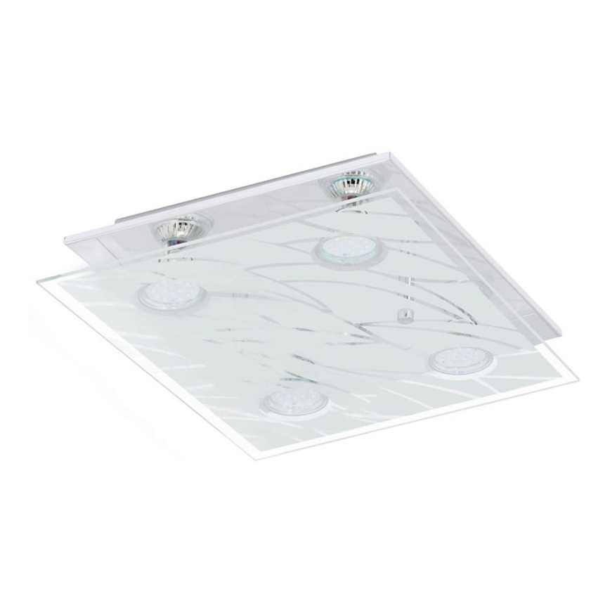 Eglo 13674 - Светодиодный потолочный светильник FARELLA 4xGU10/3W/230V