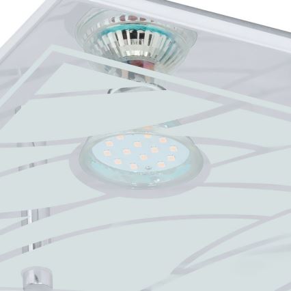 Eglo 13674 - Світлодіодний стельовий світильник FARELLA 4xGU10/3W/230V