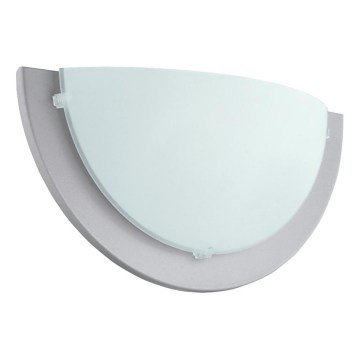 Eglo 181327 - Настінний світильник ICEBERG 1xE27/60W/230V сріблястий