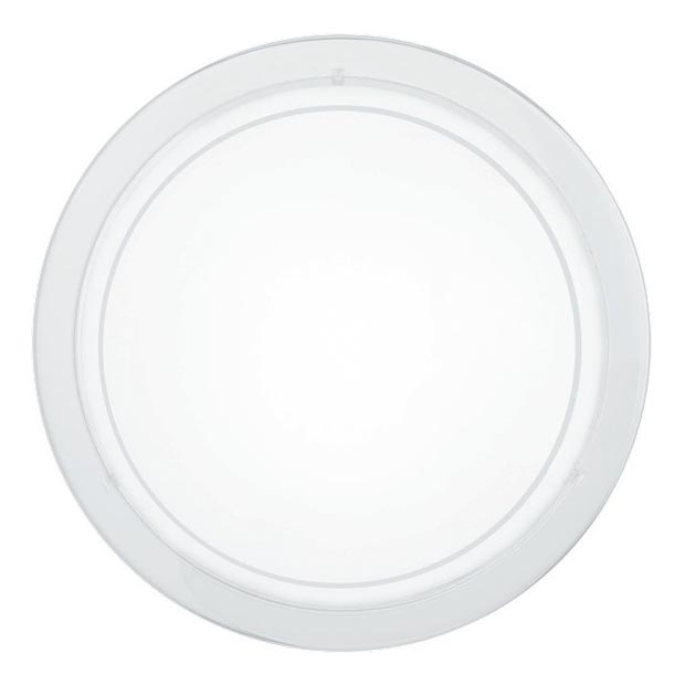 Eglo 18526 - Потолочный светильник HUBAA, 1xE27/60W/230V, Ø 29 см, белый